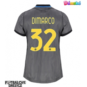 Inter Milan Federico Dimarco #32 Dámské Alternativní Dres 2026-27 Krátký Rukáv